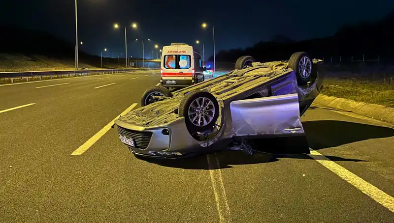 Kuzey Marmara Otoyolu'nda İki Otomobil Çarpıştı: İşte Yaşananlar ve Yaralı Sayısı