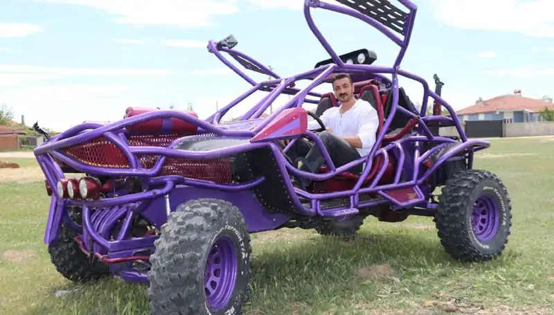 Kendi Arazi Araçını Yapan Girişimci, Mad Max’ten İlham Aldı!