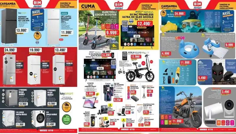 BİM 8-11 Temmuz Aktüel Kataloğu ile Alışveriş Fırsatları Kapıda!