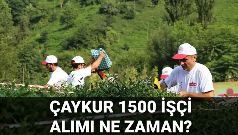 ÇAYKUR İşçi Alımı Kura Çekimi Ne Zaman? İşte Tüm Detaylar