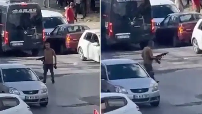 Başakşehir'de Korkunç Olay: Pompalı Tüfekle Yolu Kapatıp Gerginlik Yarattı