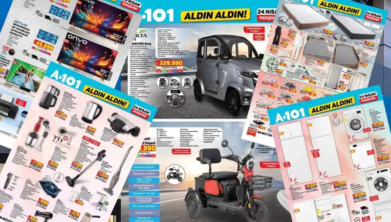 A101’de Yeni Ürün Heyecanı: Perde, Halı ve Mutfak Elektroniği ile Dolu Katalog!