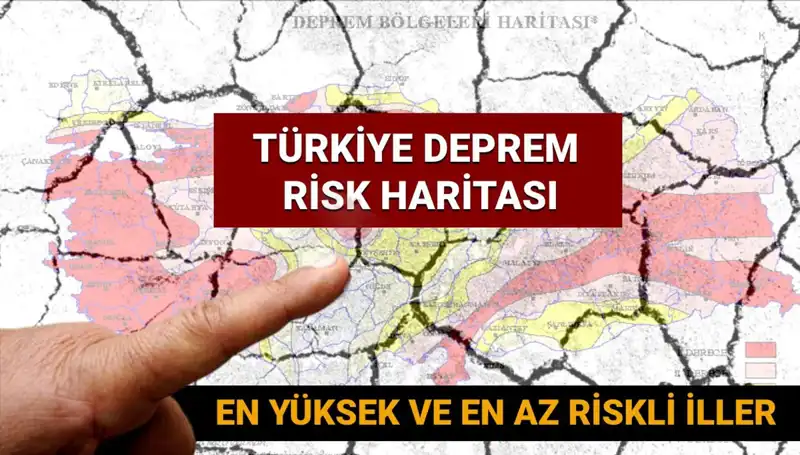 Türkiye'nin 2025 Deprem Riski Haritası: Hangi İller Tehlike Altında?