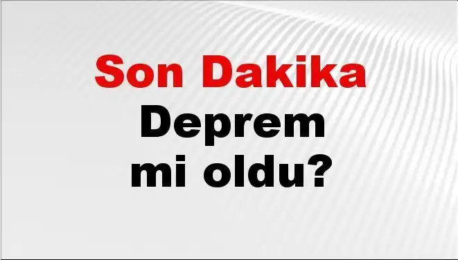 Muğla'da Deprem Oldu! Son Gelişmeler ve Ayrıntılar Burada