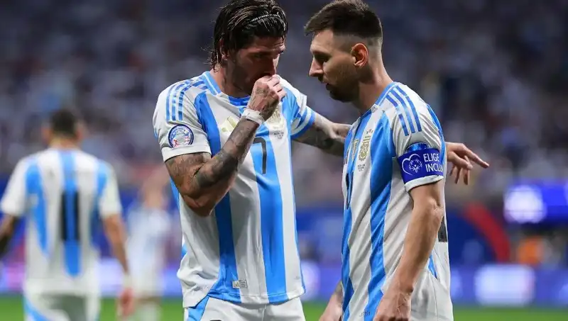 Rodrigo de Paul, Messi ile Yeniden Buluşmanın Heyecanını Yaşadı