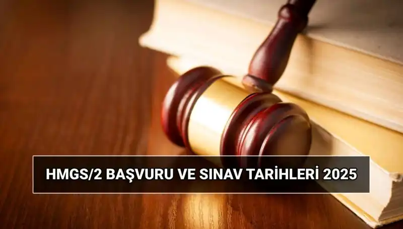 2025 HMGS/2 Sınavı Detayları: Başvuru Tarihleri, Süre ve Soru Sayısı