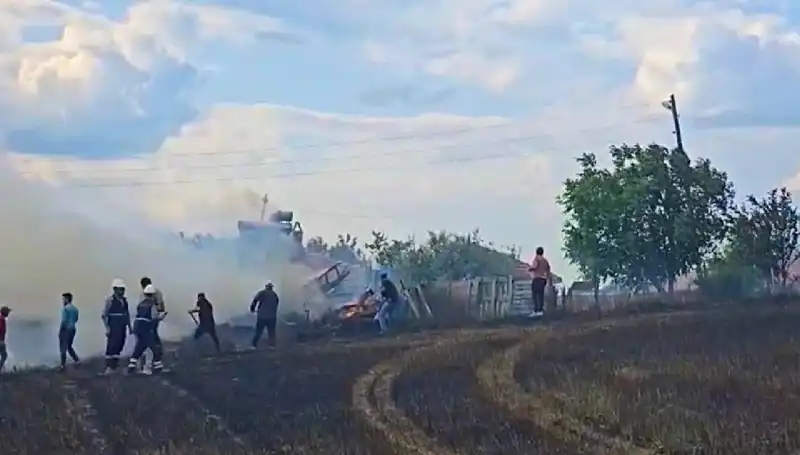 Tarlayı Kundaklayan Şüpheli 96 Saat Sonra Yakalandı!