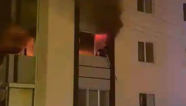 5 Katlı Binada Çıkan Yangında Karı-Koca Hayatını Kaybetti!