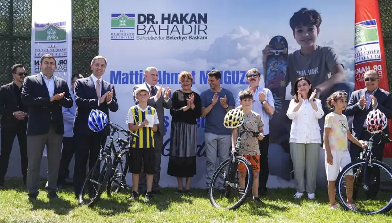 Bahçelievler’de Gençler İçin Heyecan Verici Skate Park Açıldı