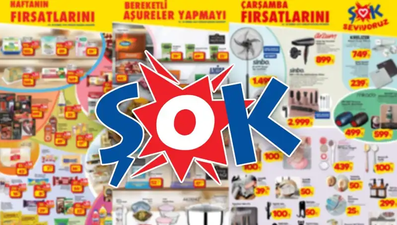 ŞOK Marketlerde Temmuz Ayına Özel Yaz İhtiyaçları Kapıda!