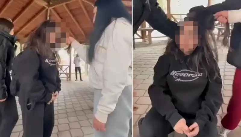 Ankara'da Akran Şiddeti: Genç Kız Saldırıya Uğradı, Anı Telefonla Kaydettiler