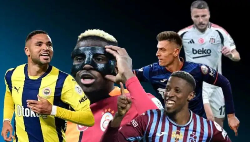 Süper Lig’de Gol Krallığı Yarışı: Osimhen, Banza ve En-Nesyri Kimler Önde?