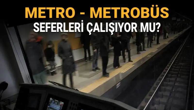 İstanbul'da Metrobüs ve Metro Seferleri: Bugün Durum Nedir?