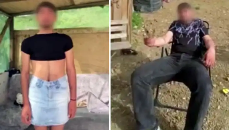 Hırsızlık suçlularına ilginç intikam: Kadın kıyafeti giydirip video çektik!