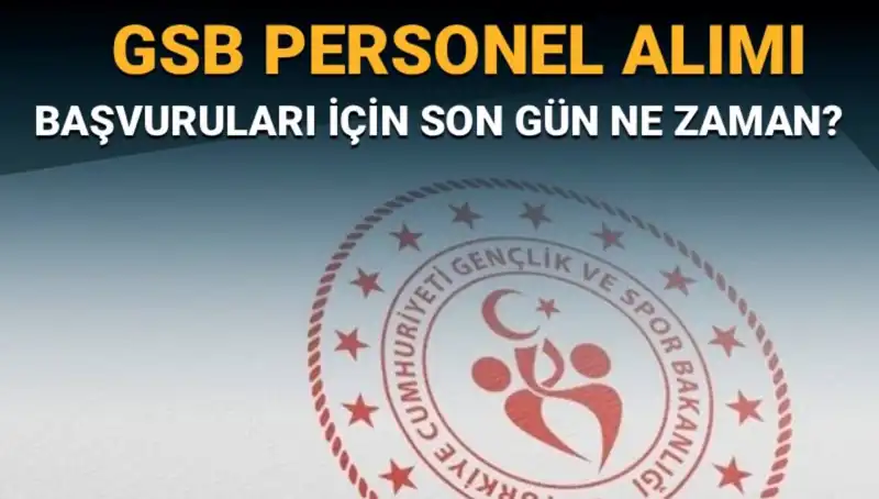 Gençlik ve Spor Bakanlığı Personel Alımında Son Başvuru Tarihi Belli Oldu